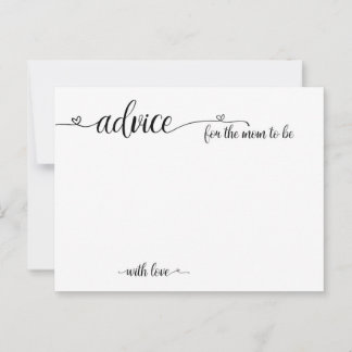 Aviso para a mãe ser um cartão de Chá de fraldas