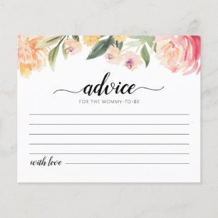 Aviso para a parte do Chá de fraldas da placa par