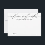Aviso para o Cartão de Guarda de Novos Jovens<br><div class="desc">Essas cartas maravilhosamente projetadas oferecem uma maneira única de os convidados do casamento compartilharem seus conselhos e desejos sinceros com a noiva e o noivo. Ideal para adicionar um toque pessoal ao seu dia especial, essas cartas garantem que as manobras sejam apreciadas para o casal feliz. Perfeito para recepções de...</div>