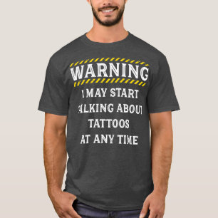 Aviso Que Posso Começar A Falar Sobre O Camisetas