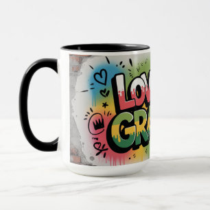 Avô Amor Caneca Street-Art Avós