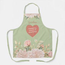 Avó Avó Cotação Watercolor Pink Floral