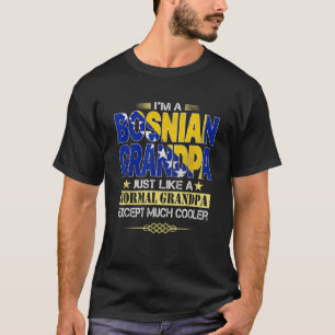 Avô bósnio Camisa Dia dos Pais Presentes