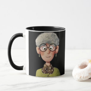 Avó Caprichosa – Caneca Vintage Elegância da Kind