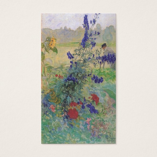Avô com Flores 1909 (Frente)
