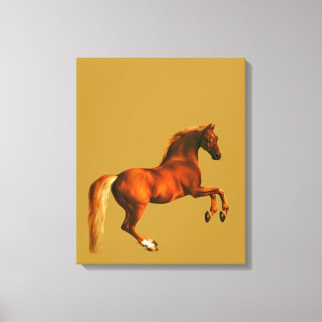 Avô do Godolphin Arabian Canvas Print (Frente)