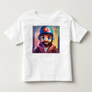 Avô Gamer: Design de Camisas de Cartoon