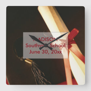 Avô Graduação Desejo, Relógio Quadrado