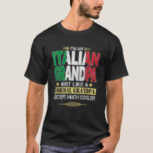 Avô italiano camisa presentes no dia do pai