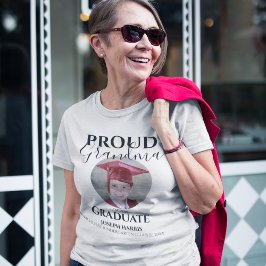 Avó Orgulhosa Do Graduado | Camiseta de Foto