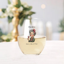 Avó Rainha do Copo de Vinho O’Clock