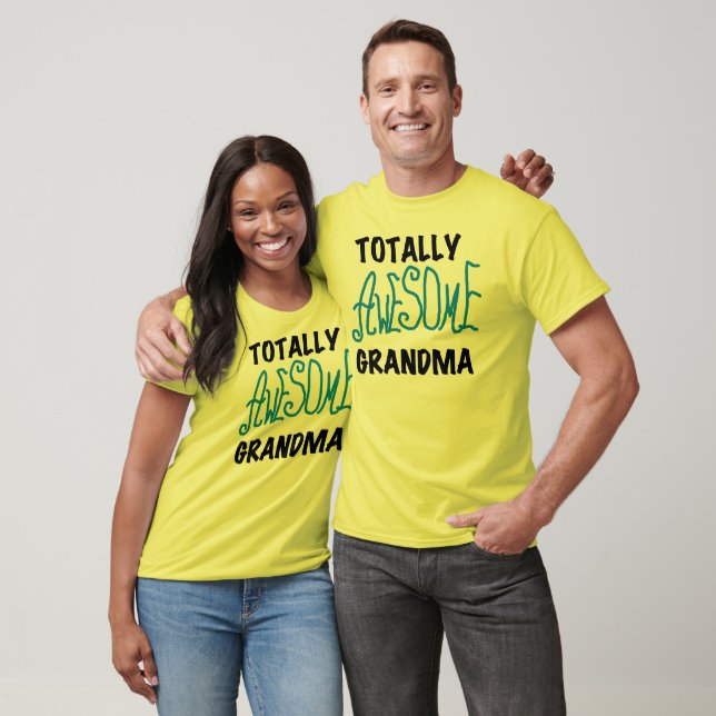 Avó totalmente impressionante - camiseta e (Unissex)