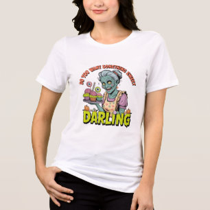 Avó Zombie - Querido de Halloween doce