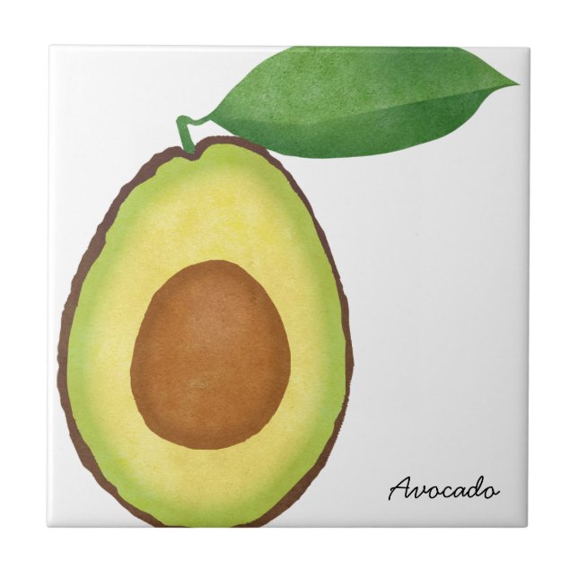 Avocado Ceramic Tile (Frente)