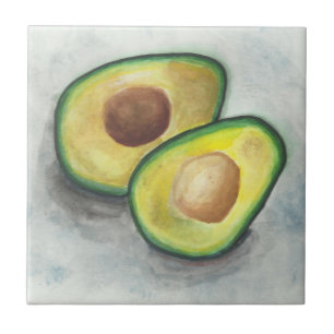 Avocado em Watercolor
