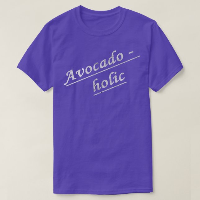 Avocado Engraçado Diversão Engraçado Camisa Avocad (Frente do Design)