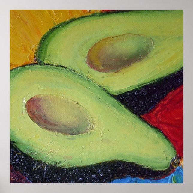 Avocado Fine Art Poster (Frente)