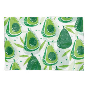 Avocado, selo texturizado, padrão perfeito.