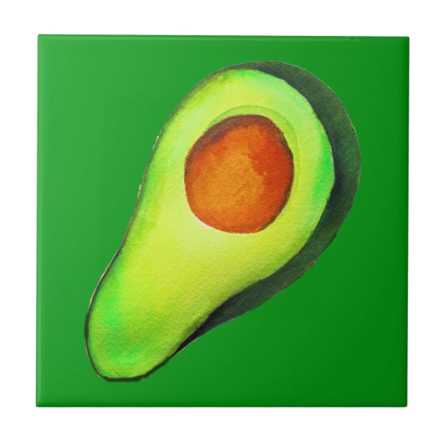 Avocado viciado em arte verde (Frente)