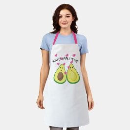 Avocado 'You Complete Me' Apron - Engraçado Presen