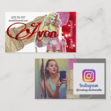 Avon Representante Instagram Cartão de visita