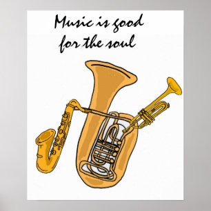 AW- A música é boa para a alma poster