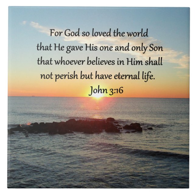 AWE-INSPIRING JOHN 3:16 SUNRISE (Frente)