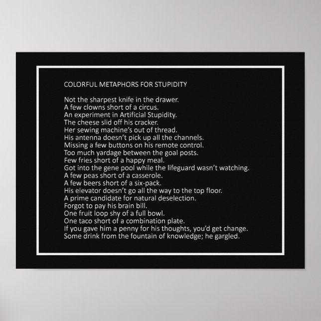 Awesome Jokes custom color poster #6 (Frente)