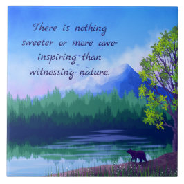 AWESOME NATURE DECORATIVE TILE