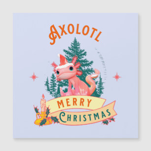 Axolote Divertido Feliz Natal