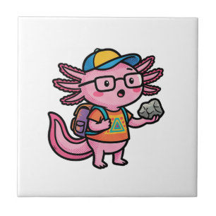 Axolote Nerd Sarcástico Eu Faço Perguntas de Axolo
