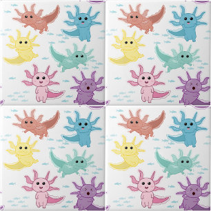 Axolotl Kids Salamander Cute Kids Nursert De Quart