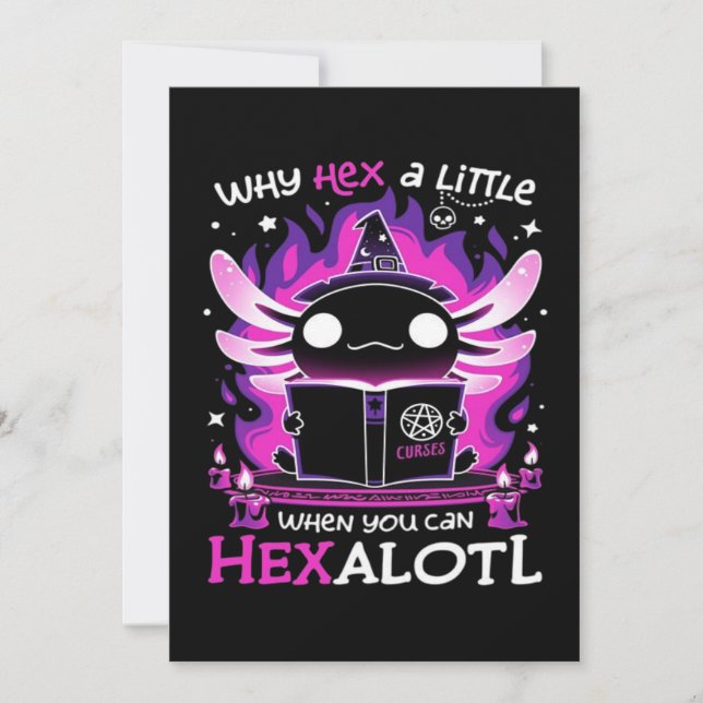 Axolotl Witching Hour - Salamandre (Frente)