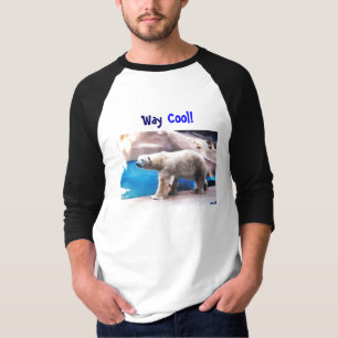 AY- camisa legal do urso polar da maneira