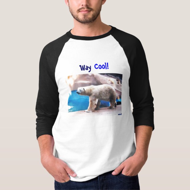 AY- camisa legal do urso polar da maneira (Frente)
