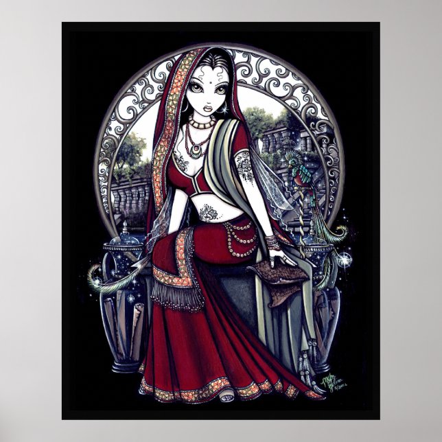 Ayanna Belly Dancer Fairy Poster (Frente)