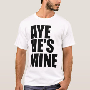 Aye é camisetas engraçadas da mina