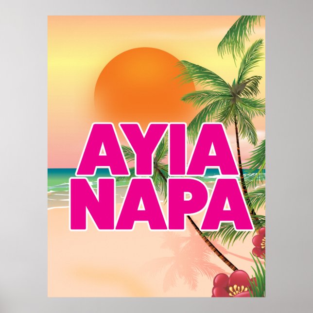 Ayia Napa Holiday poster (Frente)