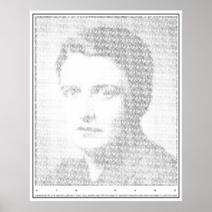 Ayn Rand Oath da Poster do Vale