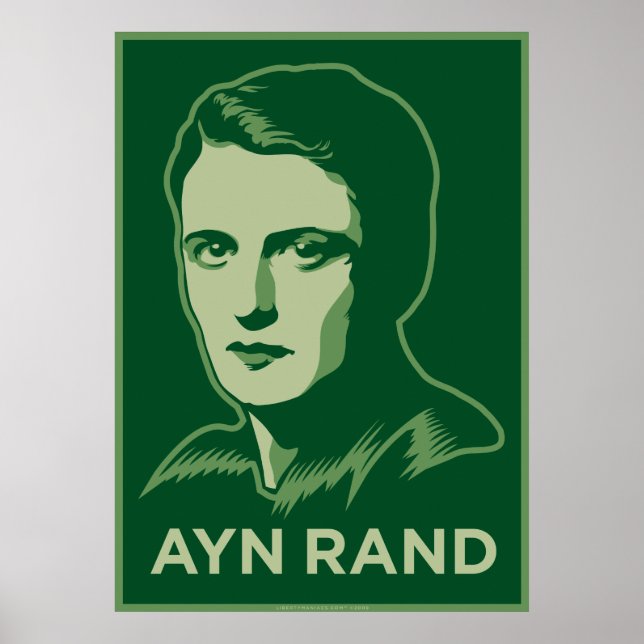 Ayn Rand Poster (Frente)