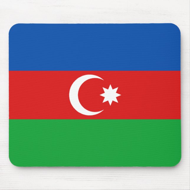 Azerbaijão Flag Mousepad (Frente)