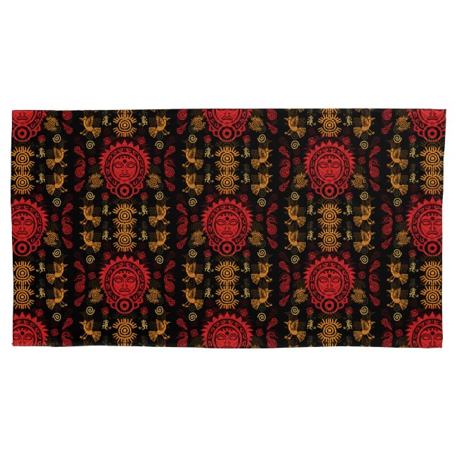 Aztec Art Home Decor Mexicano (Frente-Esquerda)