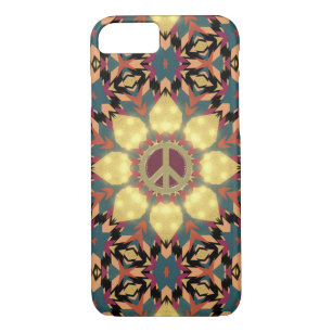 Aztec Boho Desert Peace SunFlower Capa de telefone