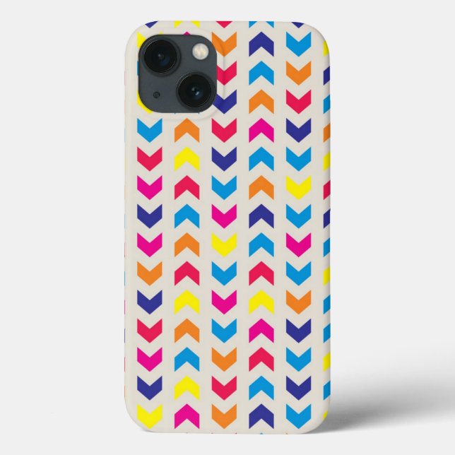 Aztec Chevron colorido (Verso)