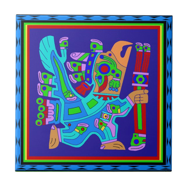 Aztec Eagle Guerreiro Deus (Frente)