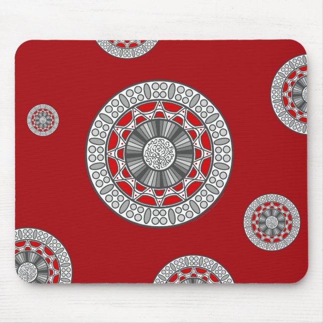 Aztec Encontra Mousepad Alien (Frente)