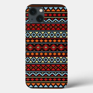 Aztec Essência II Ptn Vermelho Azul Laranja Amarel