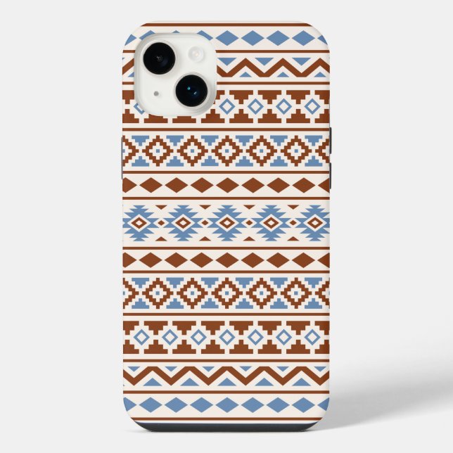 Aztec Essência Padrão II Rust Blue Cream (Verso)