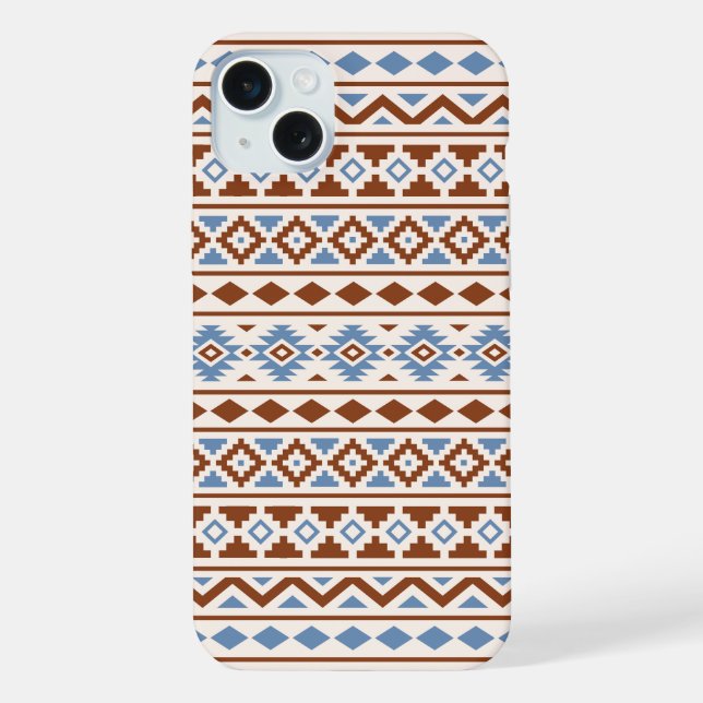 Aztec Essência Padrão II Rust Blue Cream (Verso)