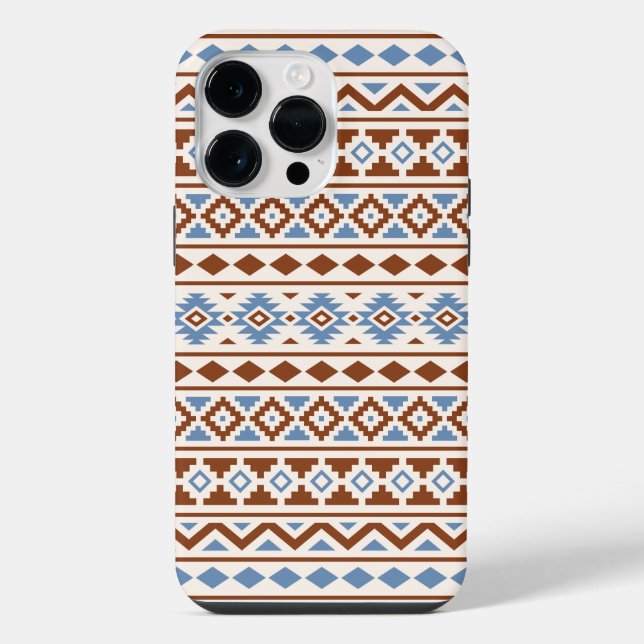 Aztec Essência Padrão II Rust Blue Cream (Verso)